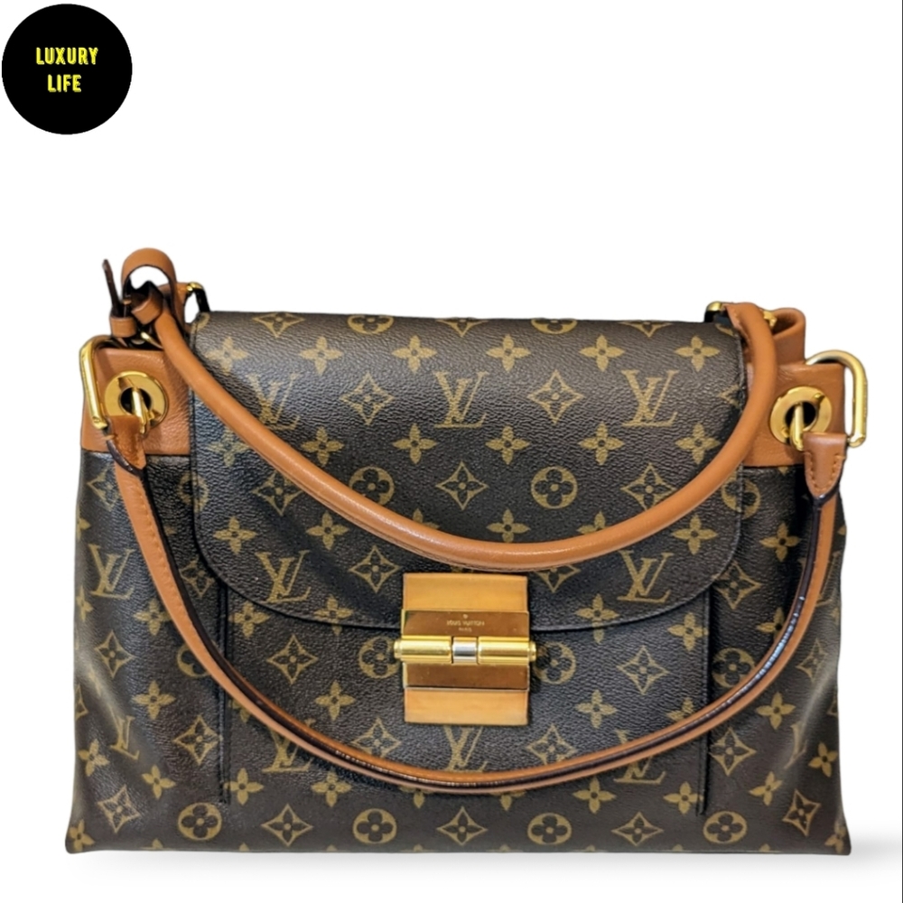 ✨️💎Authentic Louis Vuitton Olympe monogram Tote shoulder handbag - Picture 3 of 16